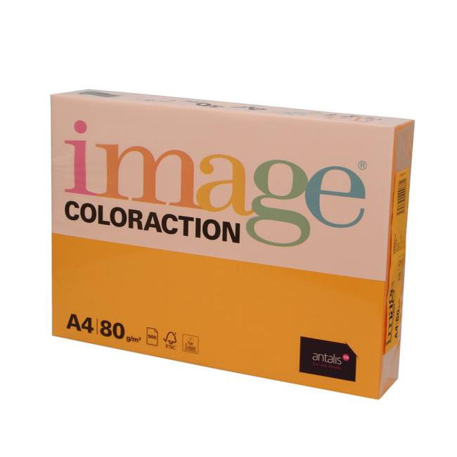 A4 paper orange 500 per ream