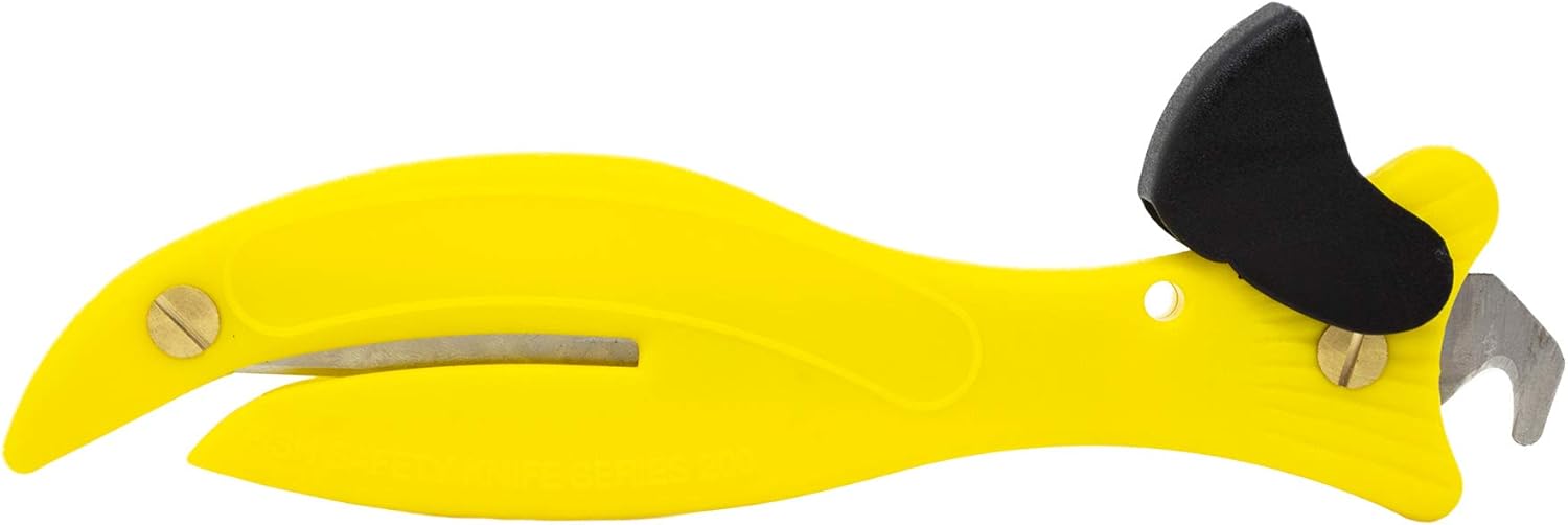 Fish yellow safety knife