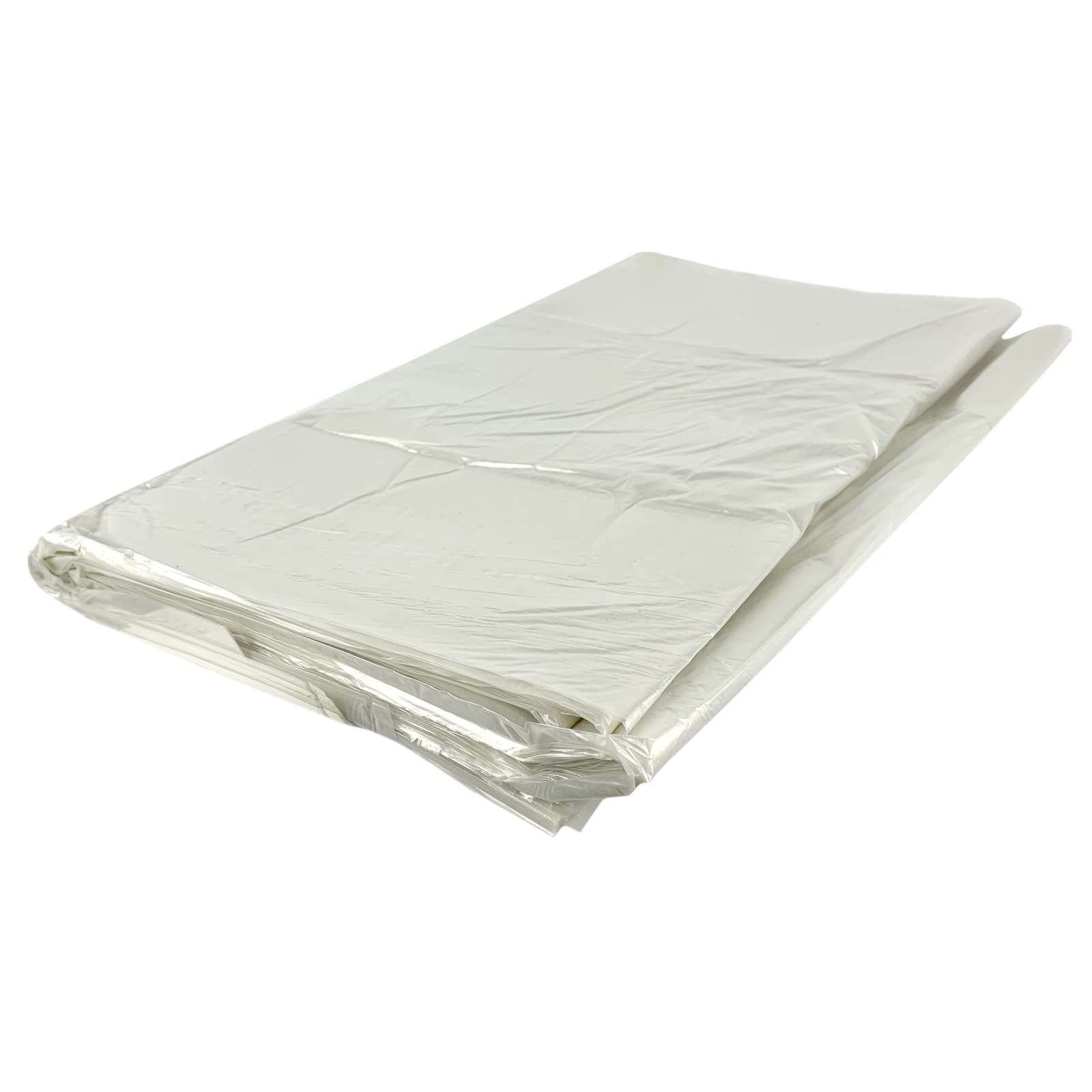 Extra clear heavy duty sack 70mu clear recyled bag 100 per case 660 x 1120 x 1200mm