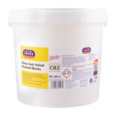 Lemon urinal blocks 3kg tub