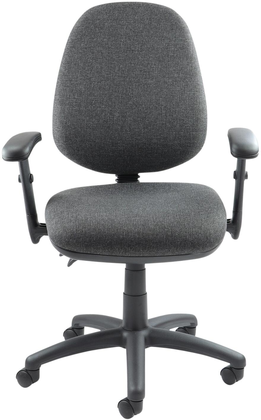 Vantage 100 - 2 lever operators chair with adjustable arms