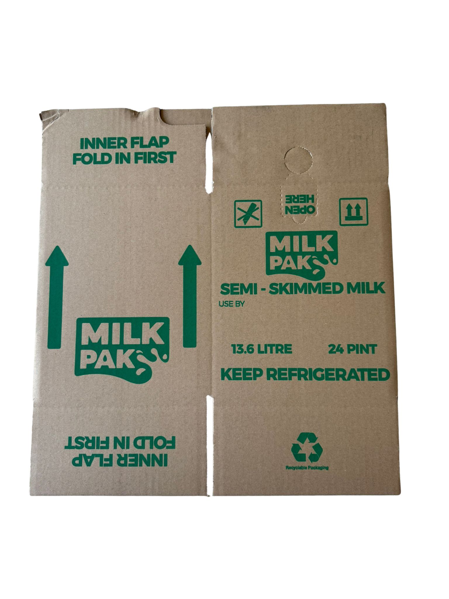 Pergal box - semi 840 boxes per pallet 