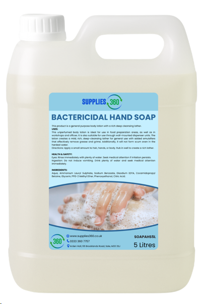 Bactericidal hand soap 5 litres
