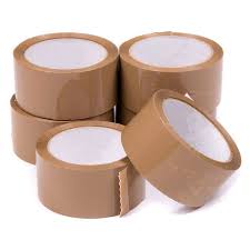 Valuex packaging tape 48mmx66m brown (pack 6)