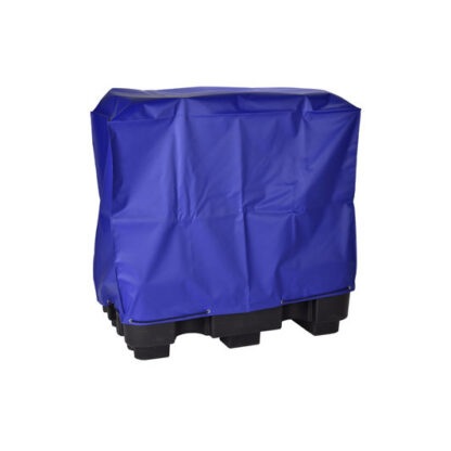 Pvc cover for 4 drum sump pallet 139 x 130 x 110cm