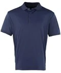 Coolchecker® piqué polo navy large