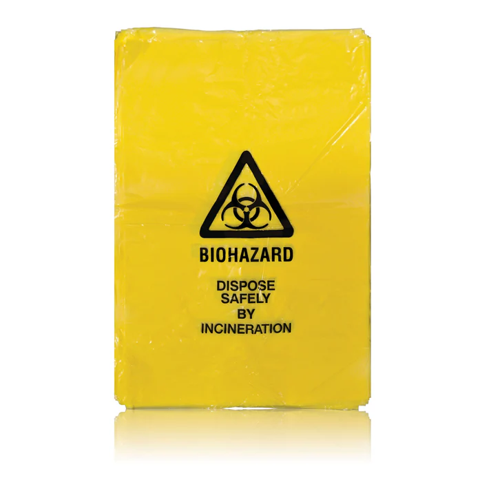 Blue dot clinical big waste bag 63 cm x 42 cm (pack of 100)