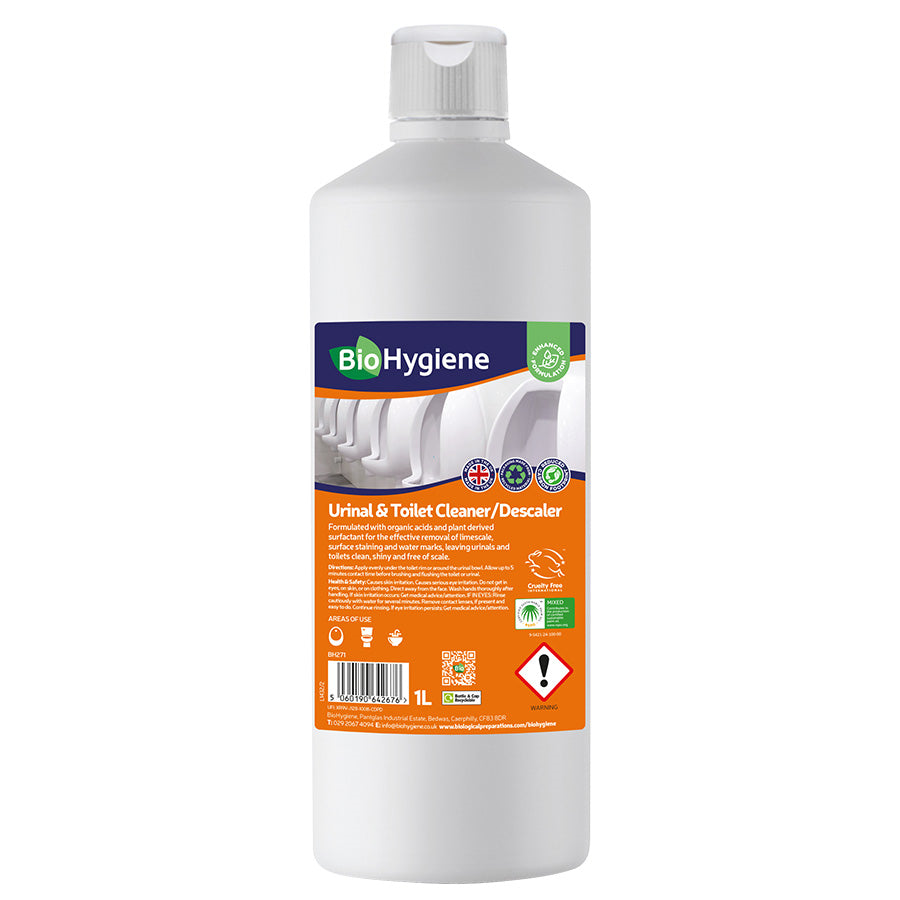 Biohygiene urinal & toilet cleaner/descaler 6x1l 