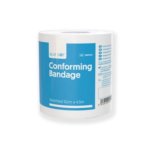 Blue dot conforming bandage 5cm x 4.5m (each)