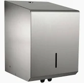 Centrefeed dispenser brushed stainless steel 