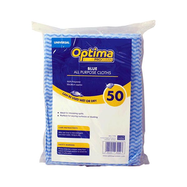 Optima 'universal' blue apc pack of 50