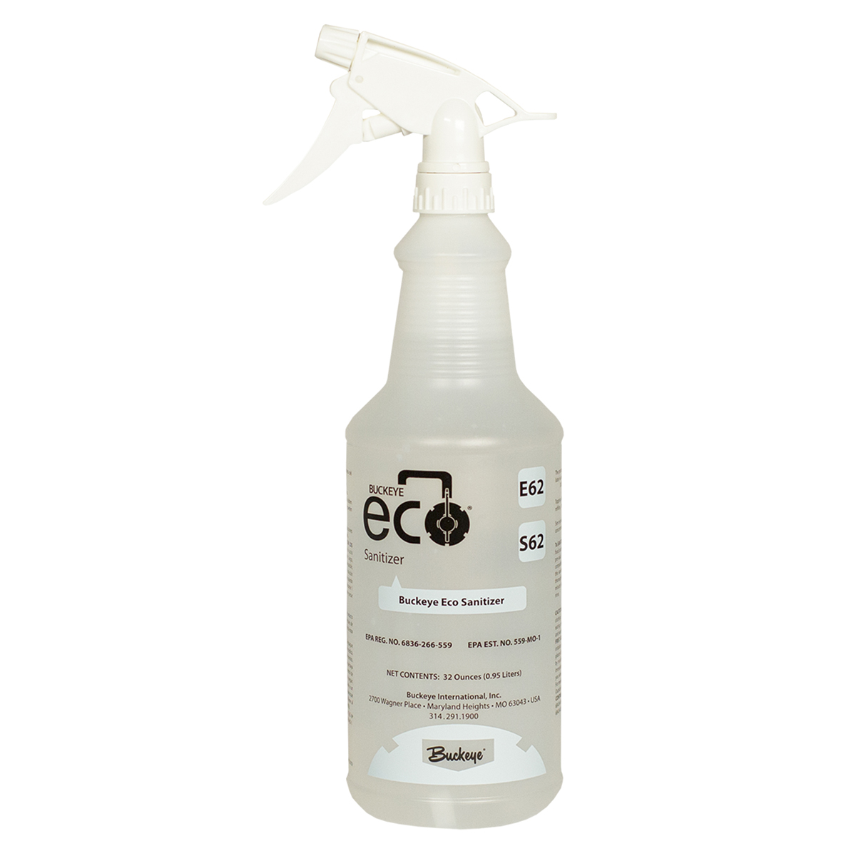 E62 sanitizer 1l spray bottle