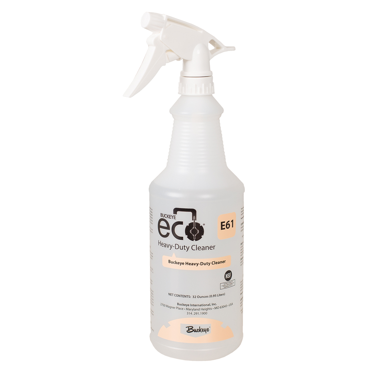E61 heavy duty cleaner 1l spray bottle