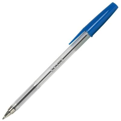 Focus medium point ball pen blue - box of 50 
