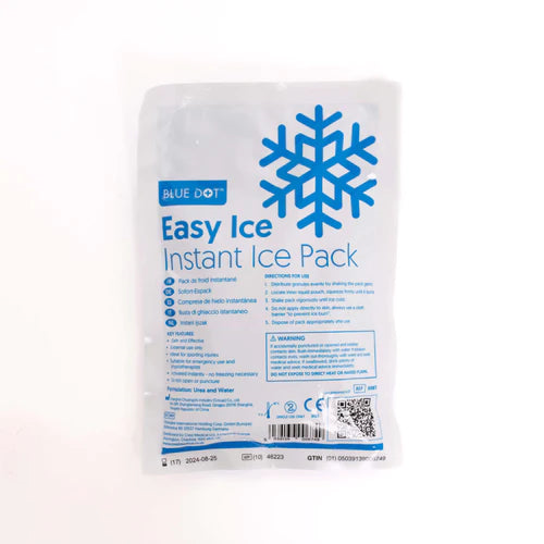 Blue dot easy ice small multi-language instant ice pack 19cm x 13cm (each)