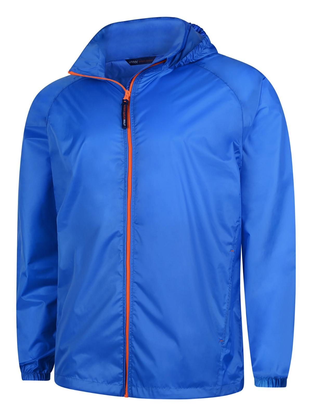 Uc630 - oxford blue/orange - medium - active jacket