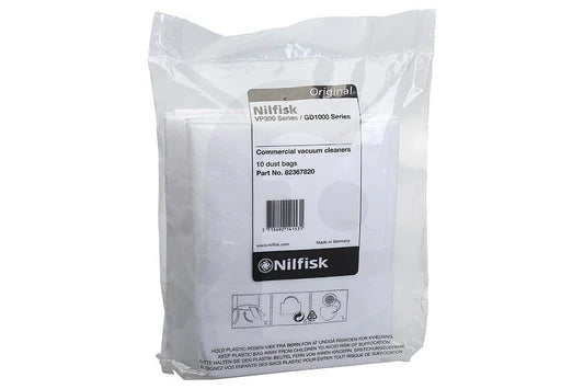 Nilfisk 82367820 vacuum cleaner bags - pack of 10