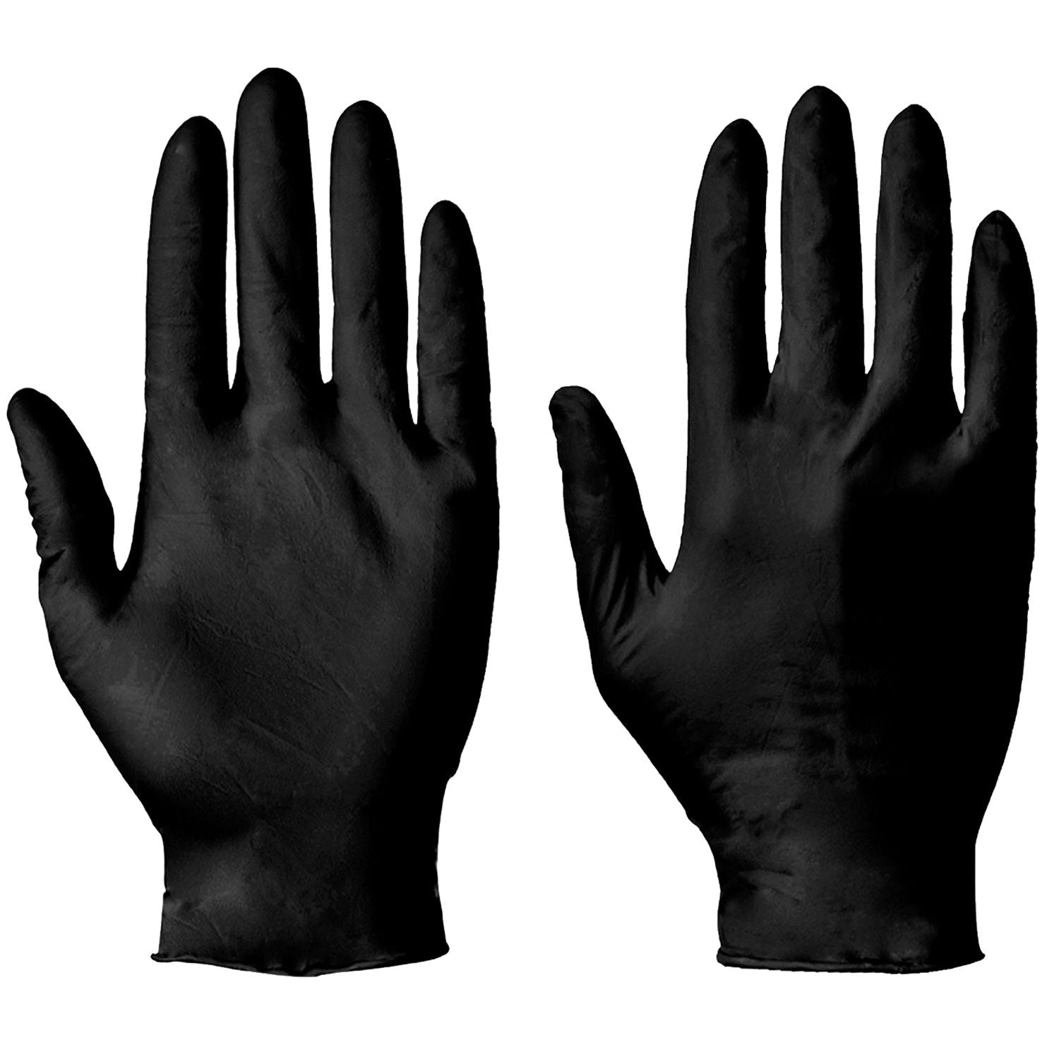 Black nitrile medical powderfree large- 10x100