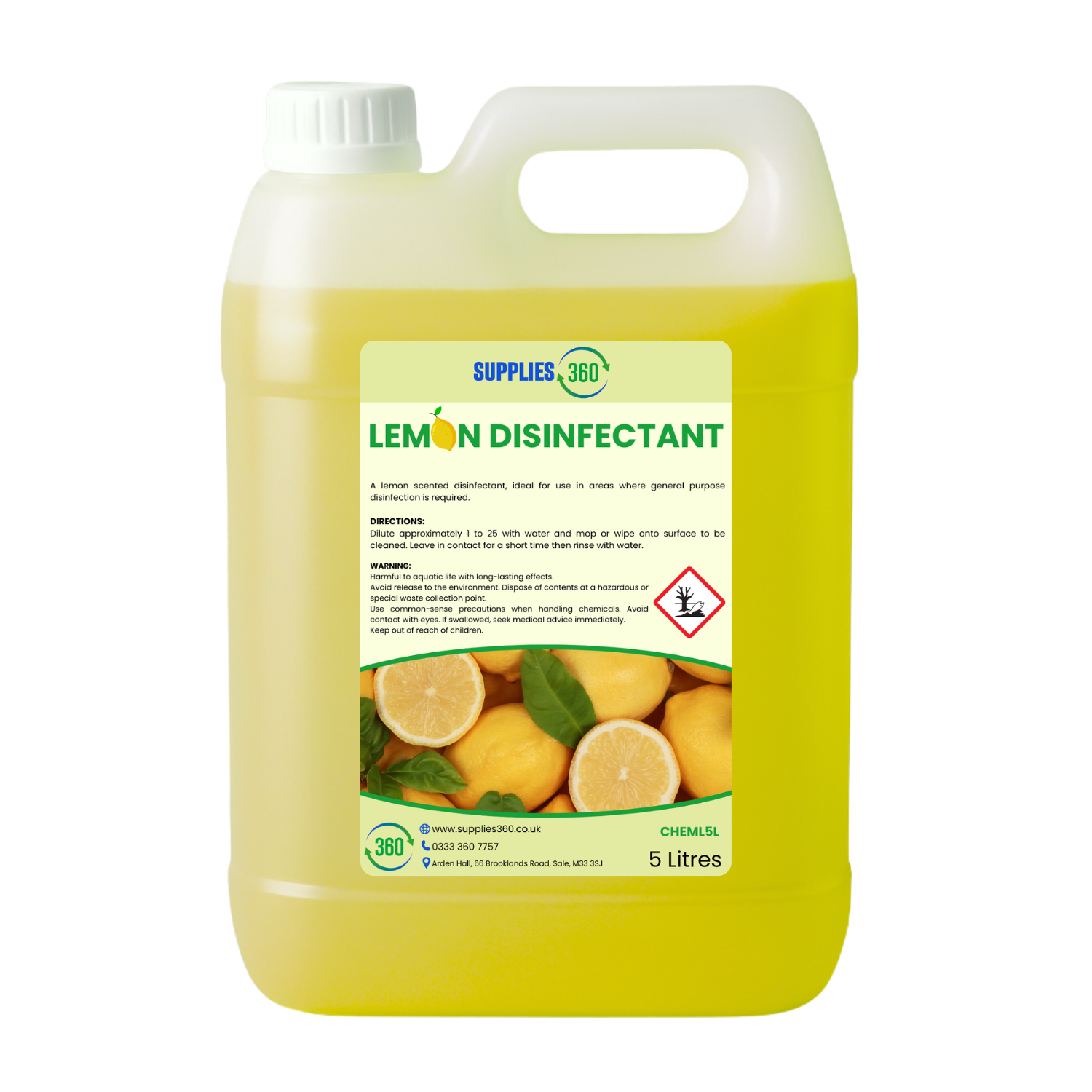 Lemon disinfectant 5 litres