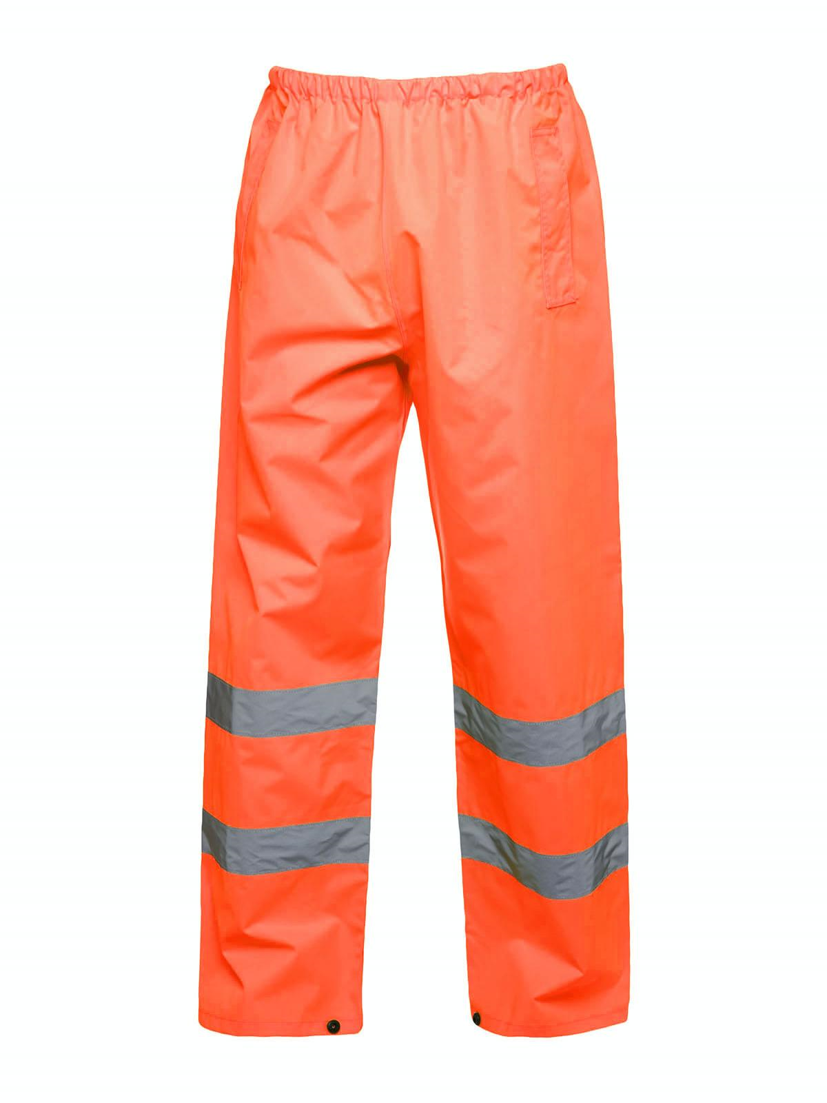Uc807 - orange - small - hi vis trouser