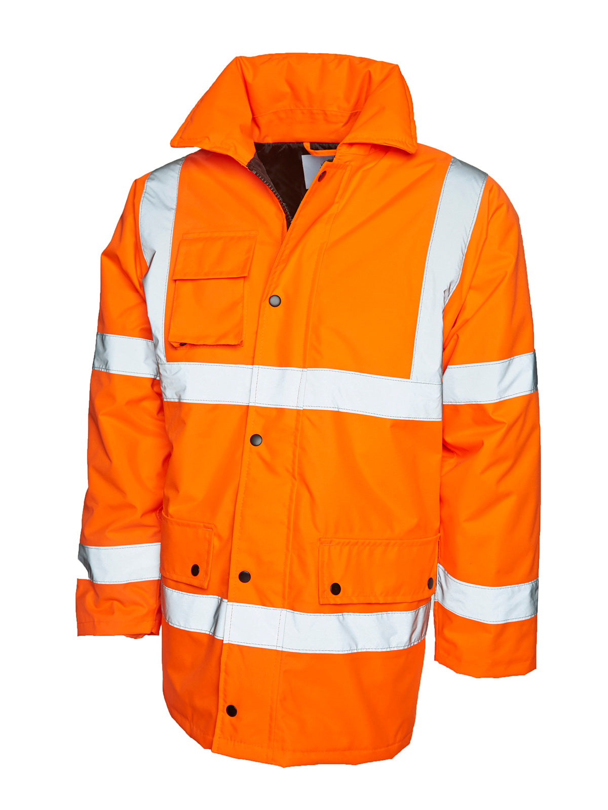 Uc803 - orange - xxl - hi vis road safety jacket
