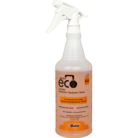 E22 - buckeye eco one step disinfectant deodoriser 943ml bottle 