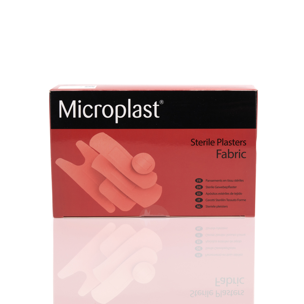 Microplast fabric plasters 7.5cm x 5cm (box 50)