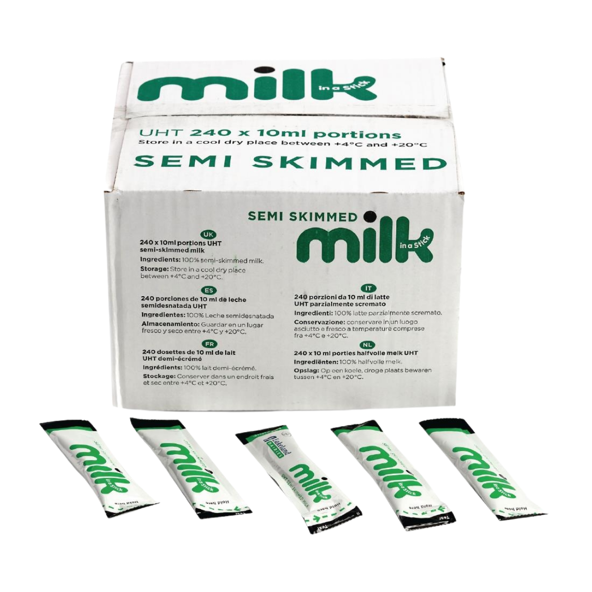 Lakeland semi skimmed milk sticks - 10ml (pack of 240)