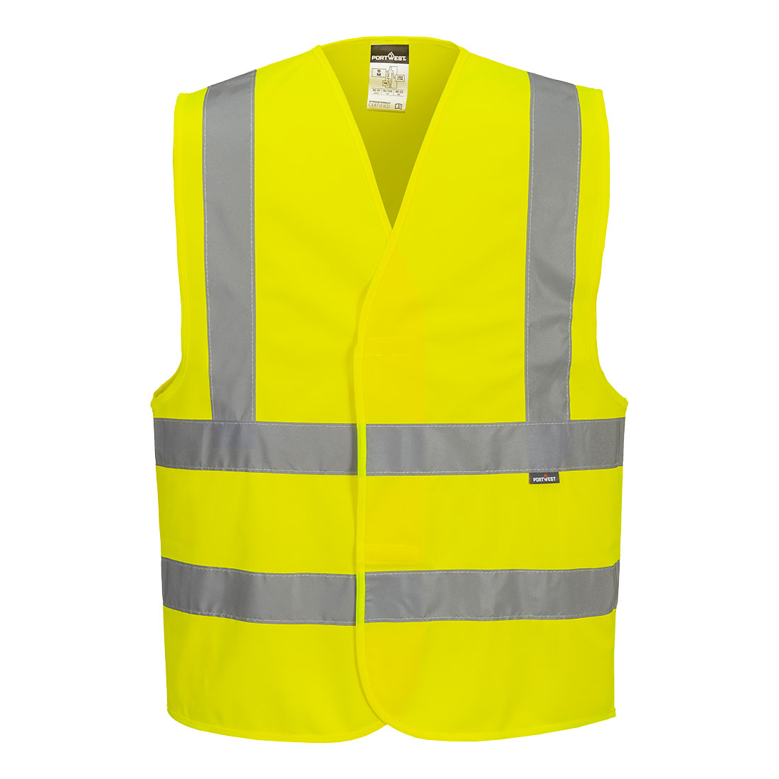 Hi-vis band and brace vest , yellow , 6x/7x