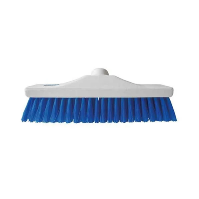 Blue 30cm colour coded soft broom 