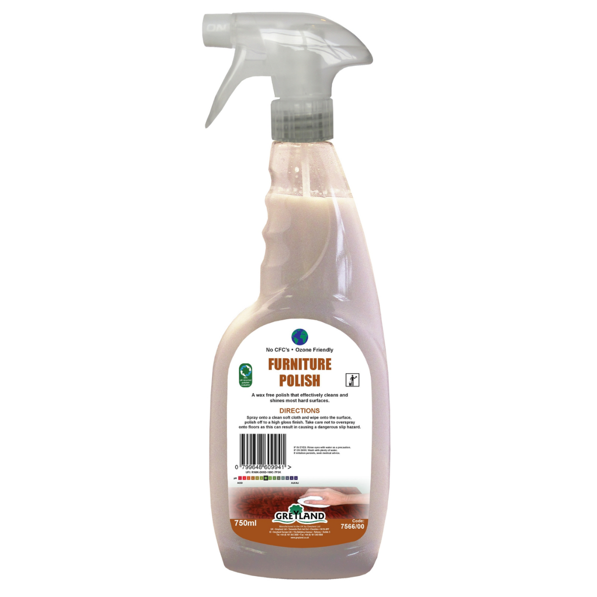 Buff boss furniture polish 750ml x 6 pack