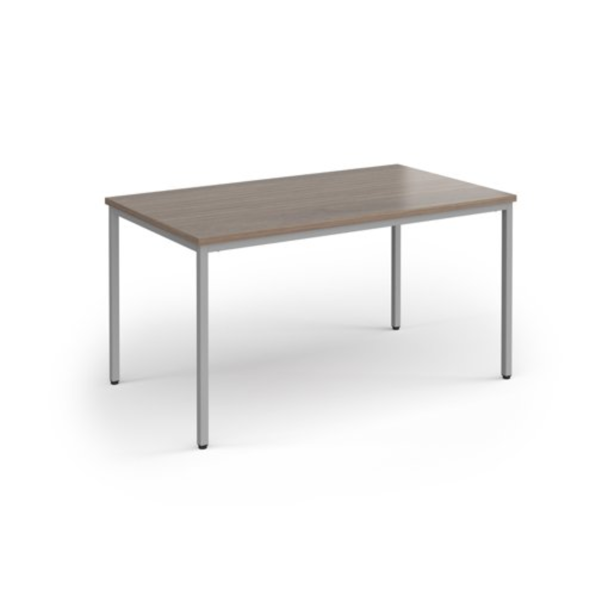 Flexi rectangular table 1400mm with silver frame
