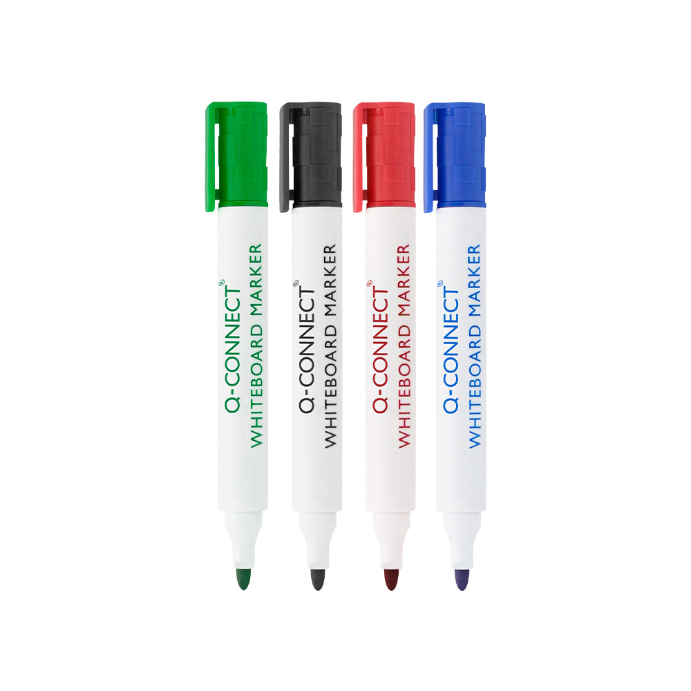 Q-connect drywipe marker assorted pack of 10