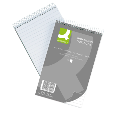 Q-connect shorthand notebooks 80 leaf (pack of 20)