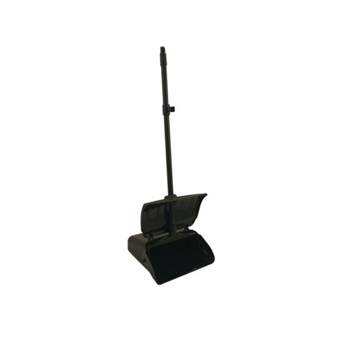 Black lobby dustpan set 