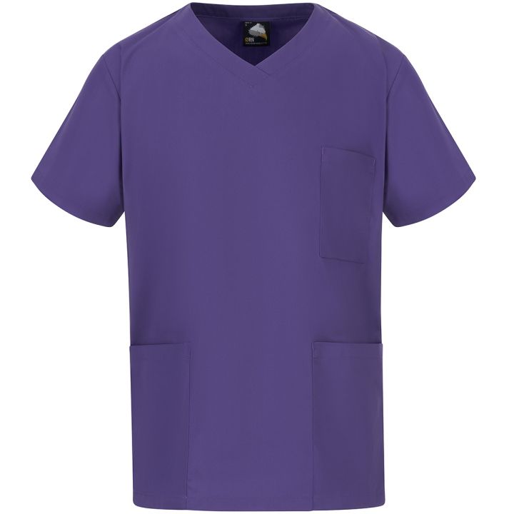 Orn8800 - purple - 3xl - scrub top