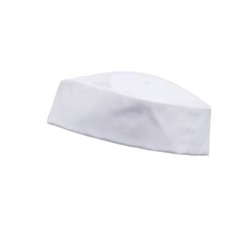 Pr648 - white - s - turn-up chef’s hat