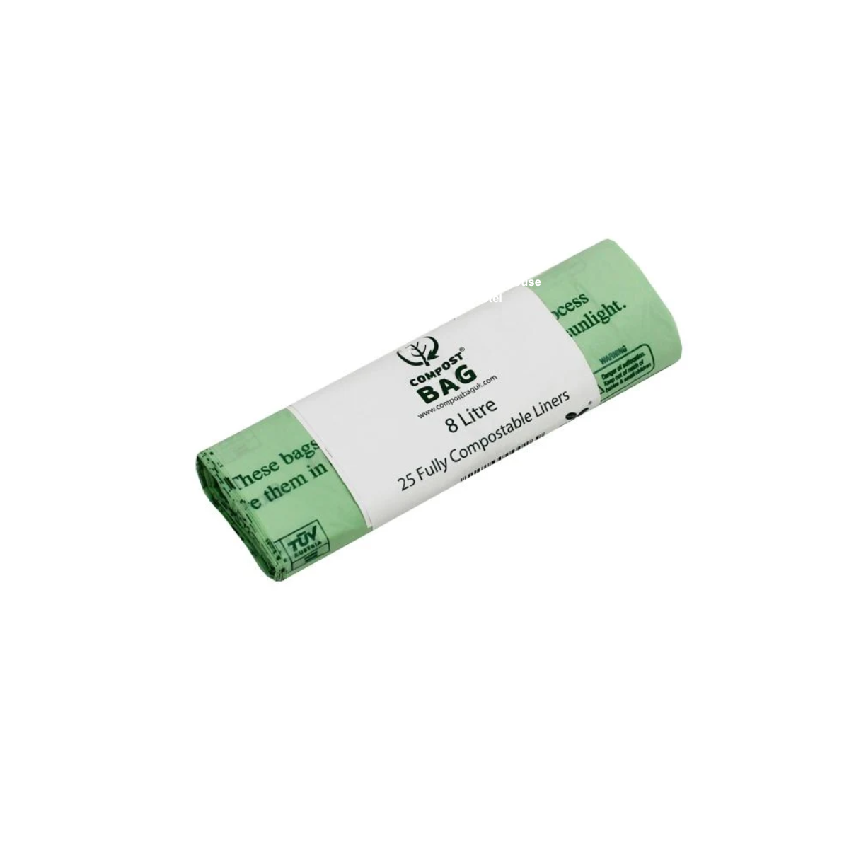 8 litre biodegradable bags 25 per roll