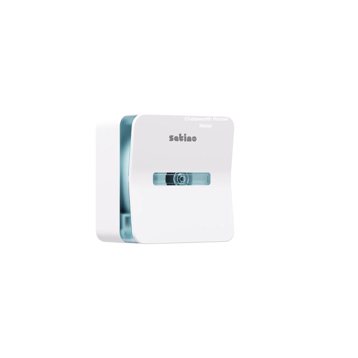 Satino hyginity jumbo single centrefeed toilet paper dispenser white