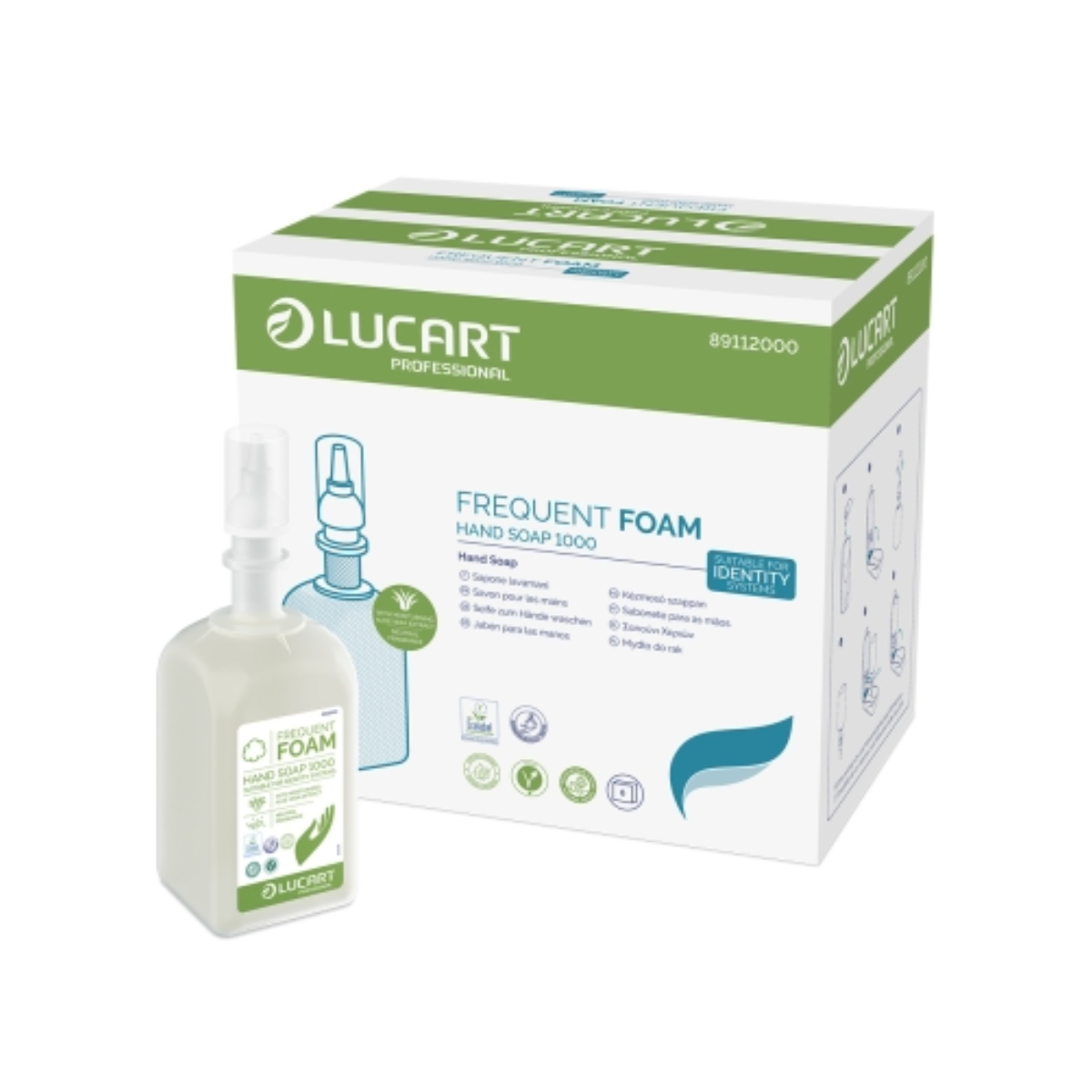 Frequent foam soap
