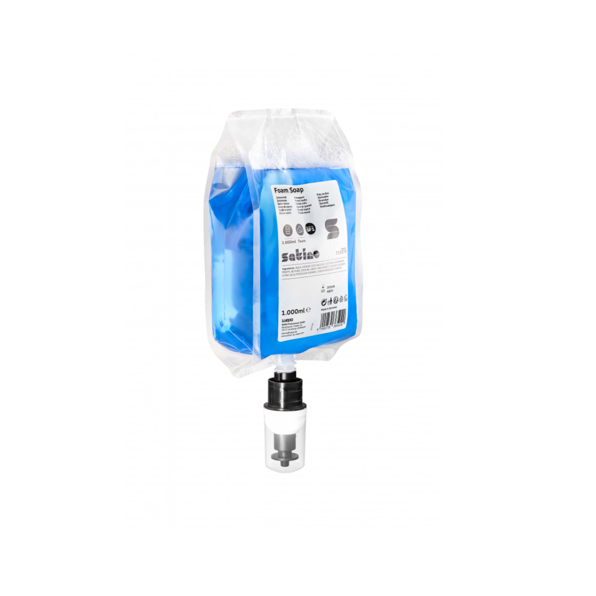 Satino fragranced foam soap 6 x 1.000 ml