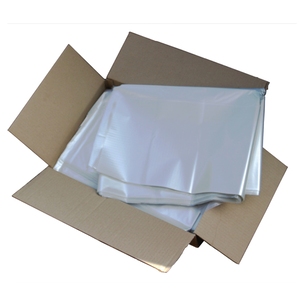 Thick - clear sack 660 x 1120 x 1320mm 70mu clear recycled ldpe 100 per case