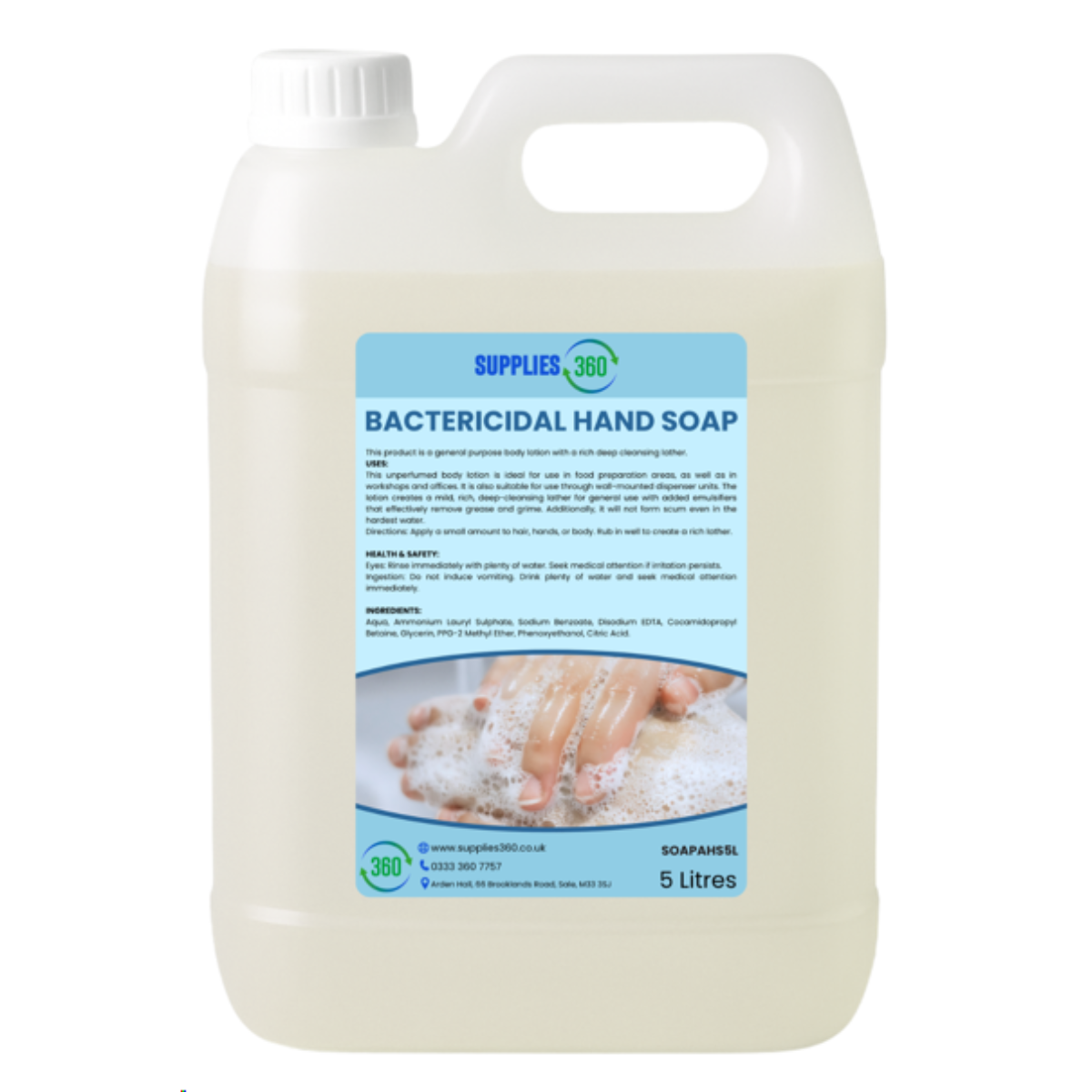 Bactericidal hand soap 5 litres