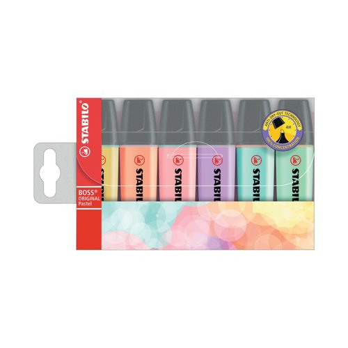 Stabilo boss original pastel pack of 6