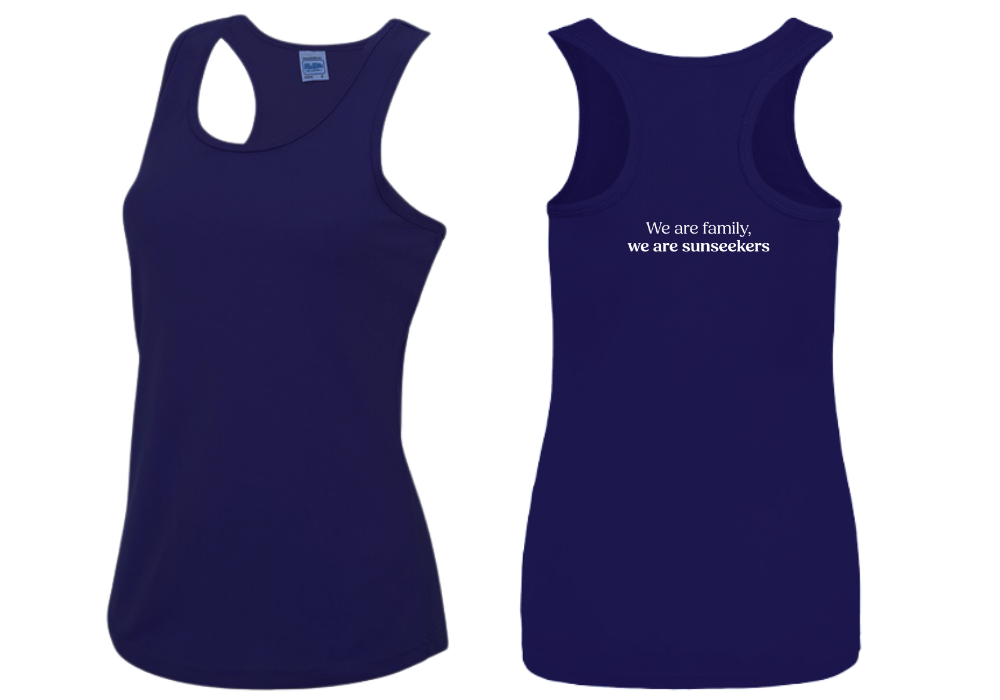 Sunseekers navy manager vest m