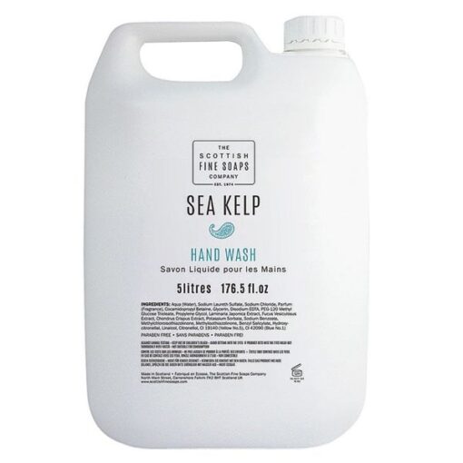 Scottish fine soaps handwash - sea kelp - 5l