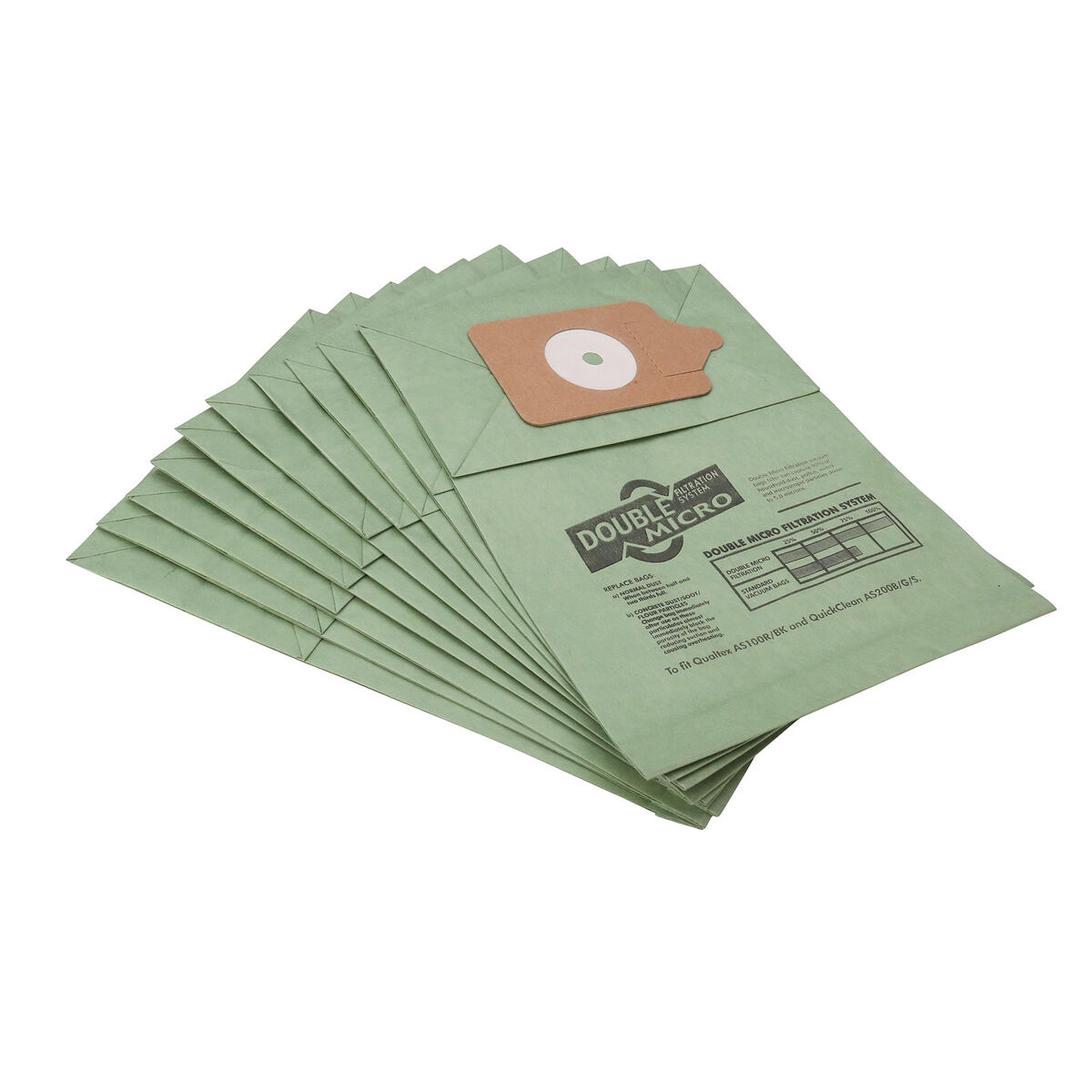 Numatic henry vacuum cleaner paper bags - pack of 10