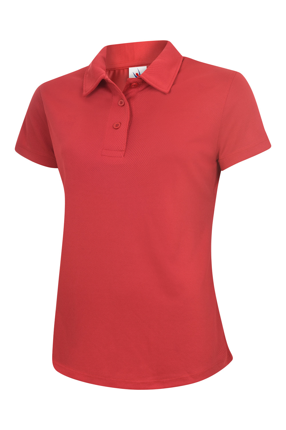Uc126 - red - l - 140gsm - ladies ultra cool poloshirt