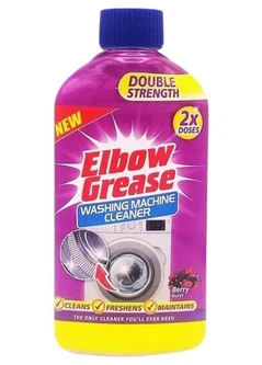 Elbow grease double strength washing machine cleaner