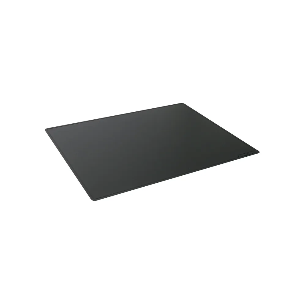 Durable smooth non-slip desk mat 53x40 cm black 713201